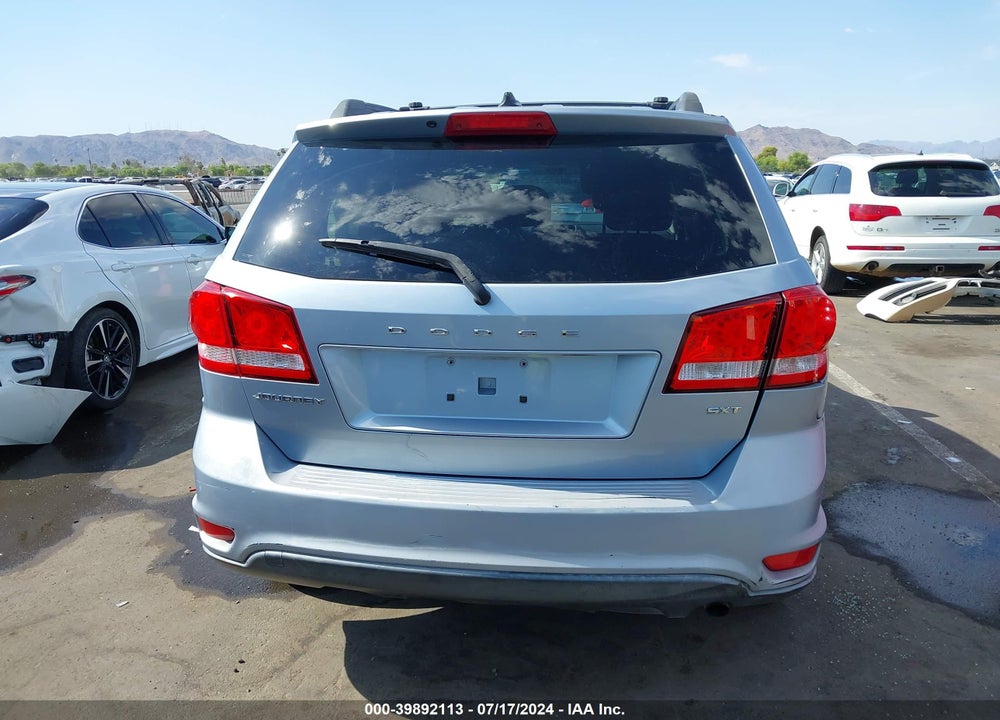 2013 DODGE JOURNEY SXT VIN: 3C4PDCBB9DT682761