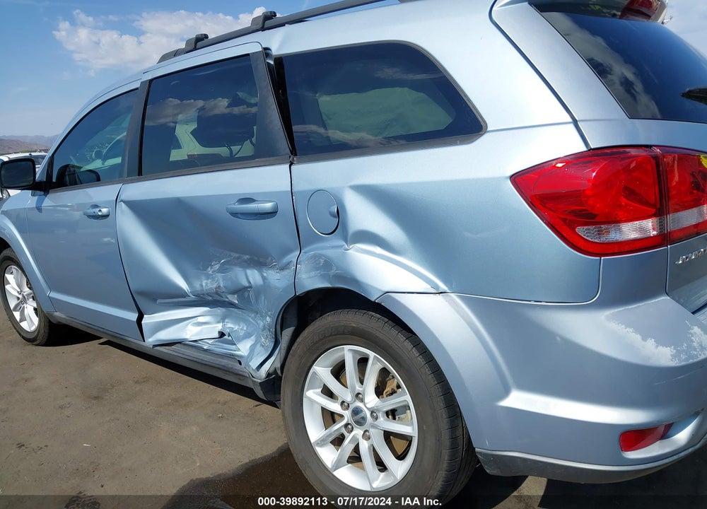 2013 DODGE JOURNEY SXT VIN: 3C4PDCBB9DT682761