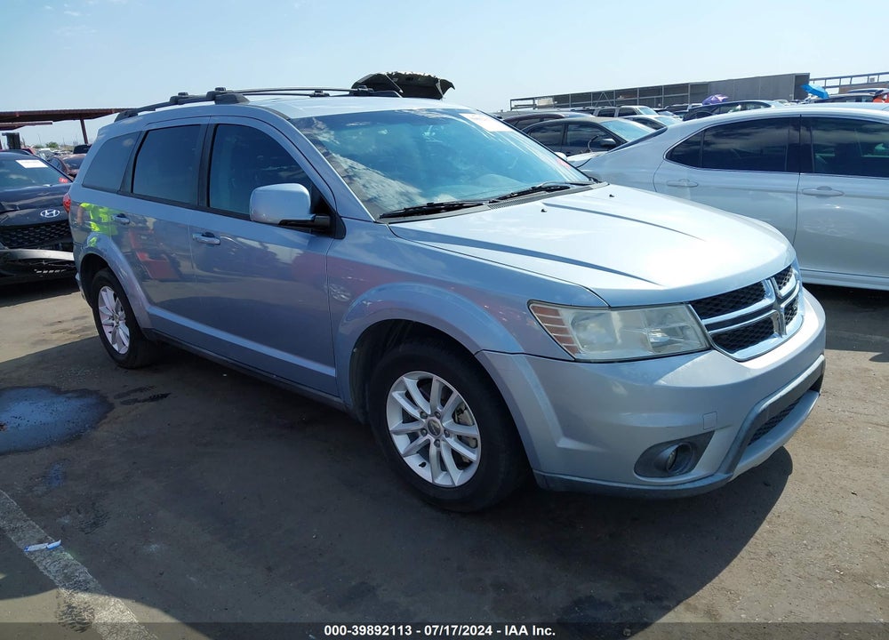 2013 DODGE JOURNEY SXT VIN: 3C4PDCBB9DT682761