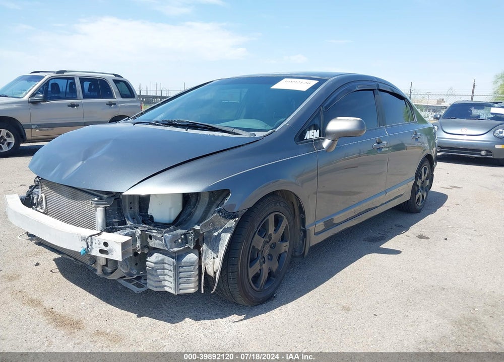 2010 HONDA CIVIC LX VIN: 19XFA1F57AE074136