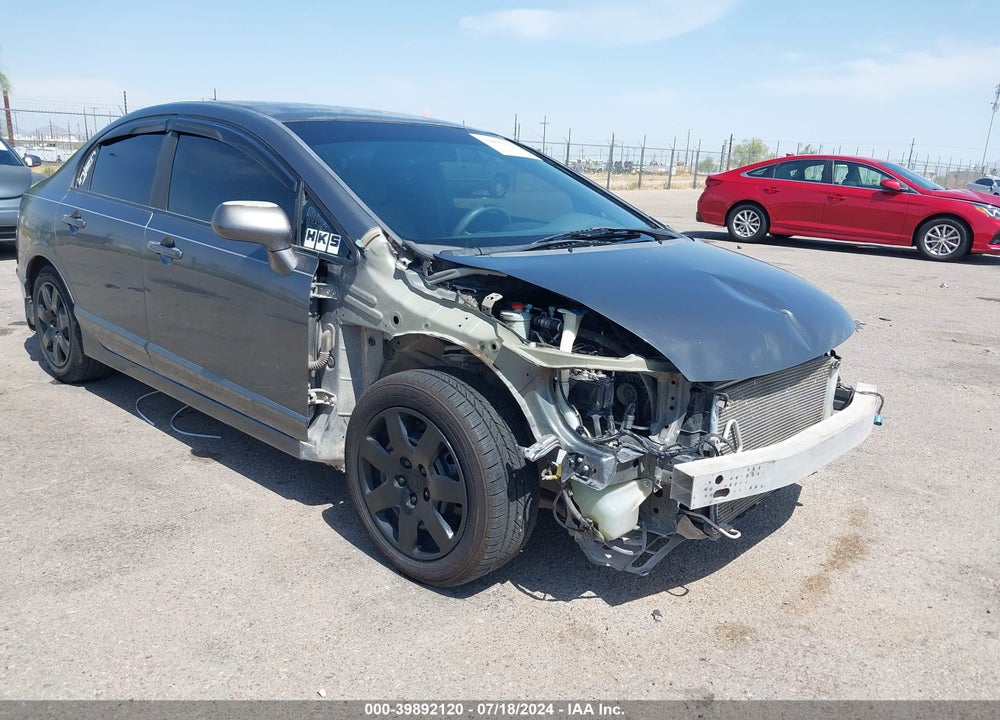 2010 HONDA CIVIC LX VIN: 19XFA1F57AE074136