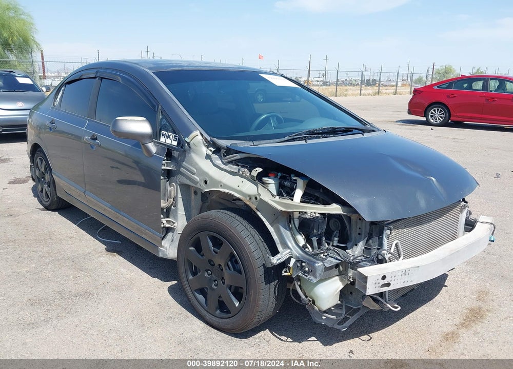 2010 HONDA CIVIC LX VIN: 19XFA1F57AE074136