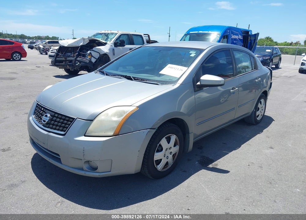 2008 NISSAN SENTRA 2.0 VIN: 3N1AB61E48L740258