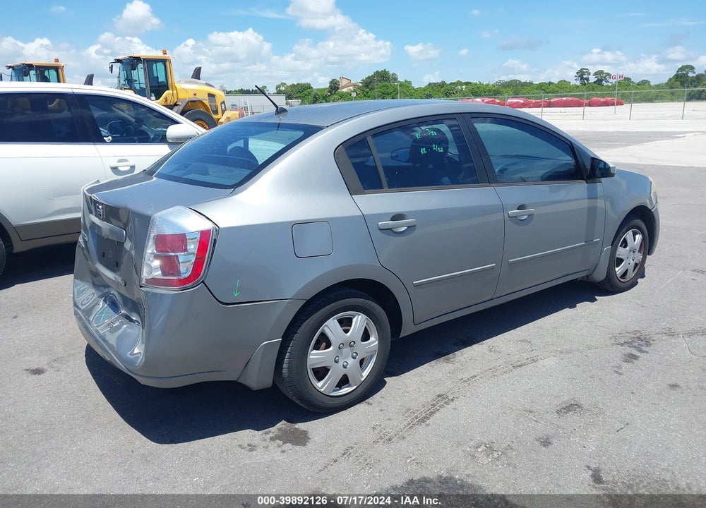 2008 NISSAN SENTRA 2.0 VIN: 3N1AB61E48L740258
