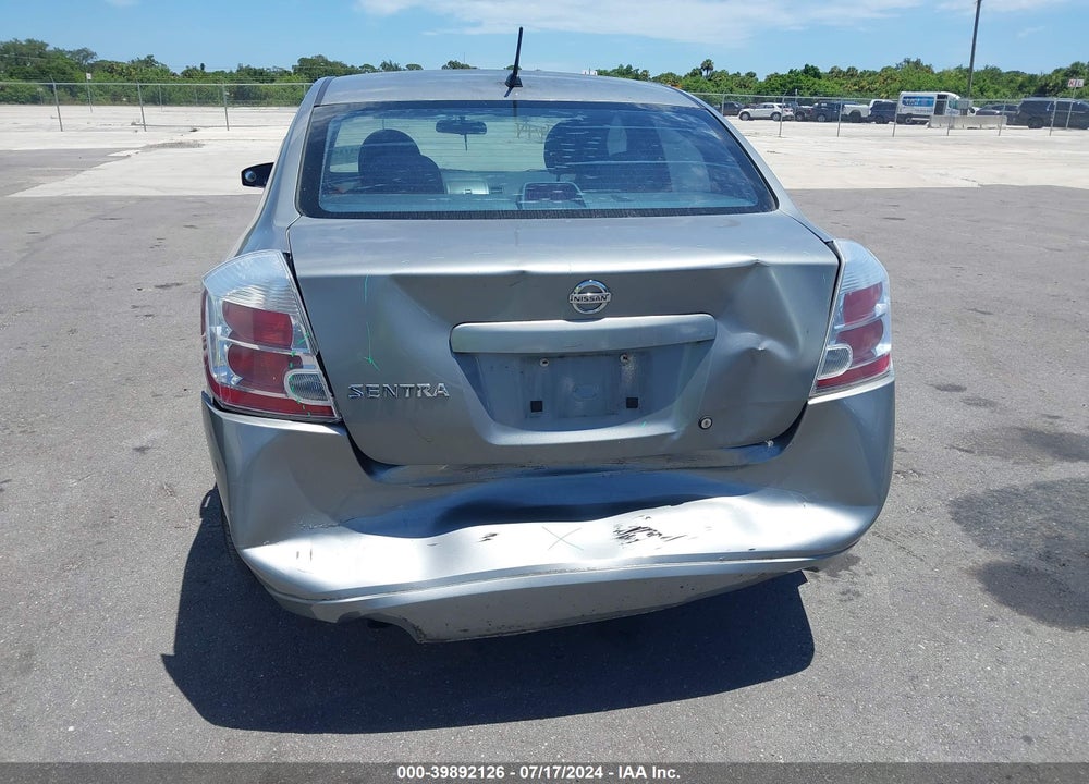 2008 NISSAN SENTRA 2.0 VIN: 3N1AB61E48L740258