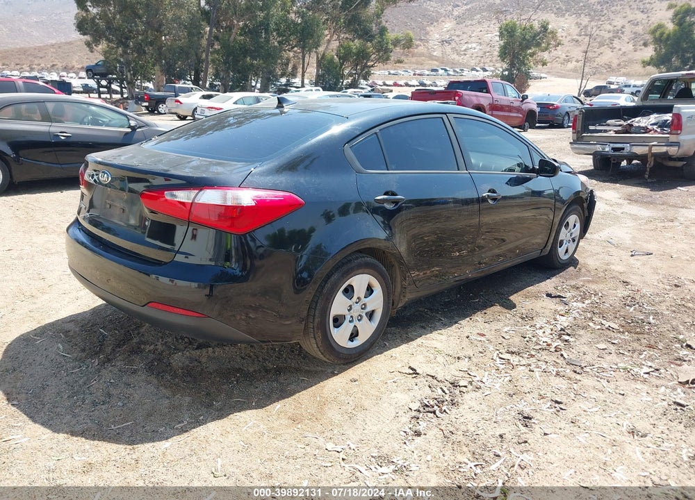 2014 KIA FORTE LX VIN: KNAFK4A64E5211983