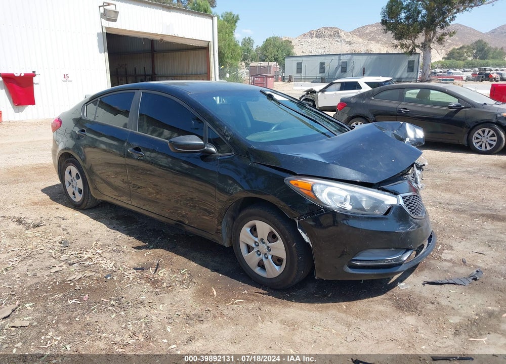 2014 KIA FORTE LX VIN: KNAFK4A64E5211983