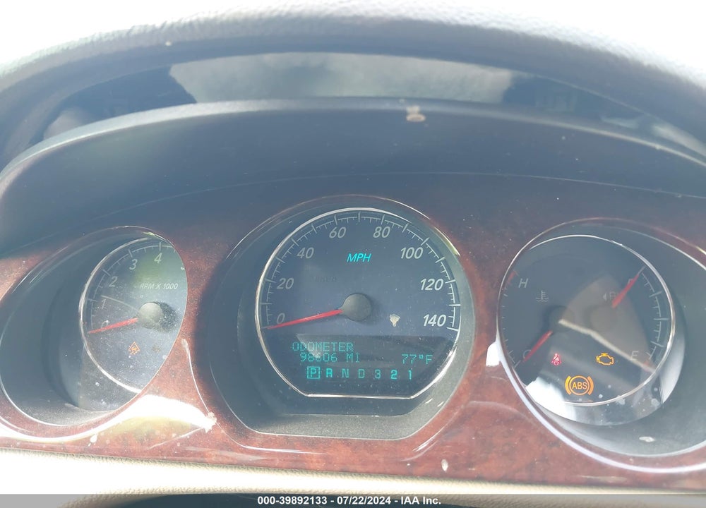 2007 BUICK LUCERNE CXS VIN: 1G4HE57Y97U197049