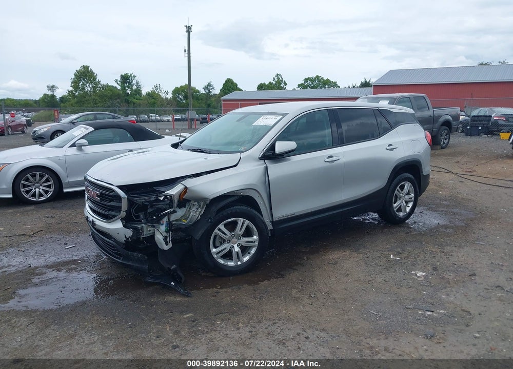 2018 GMC TERRAIN SLE VIN: 3GKALTEV8JL413410