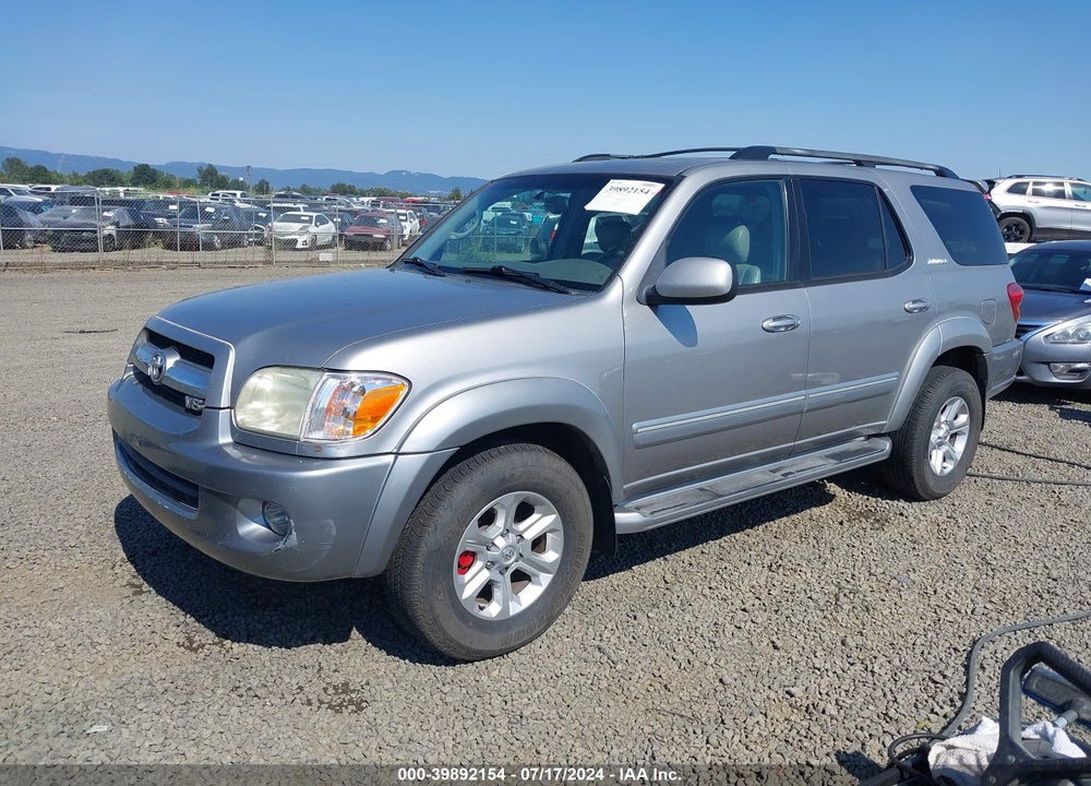 2006 TOYOTA SEQUOIA LIMITED V8 VIN: 5TDBT48A56S264499