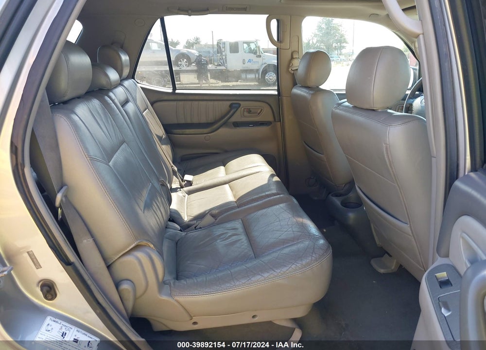 2006 TOYOTA SEQUOIA LIMITED V8 VIN: 5TDBT48A56S264499