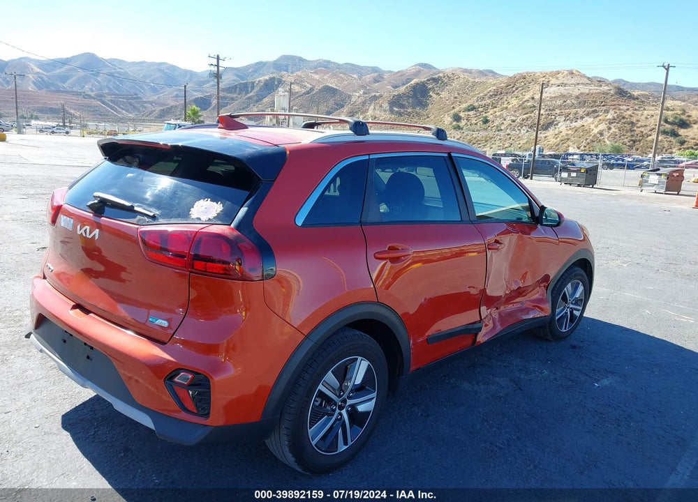 2022 KIA NIRO LXS VIN: KNDCB3LC6N5499489