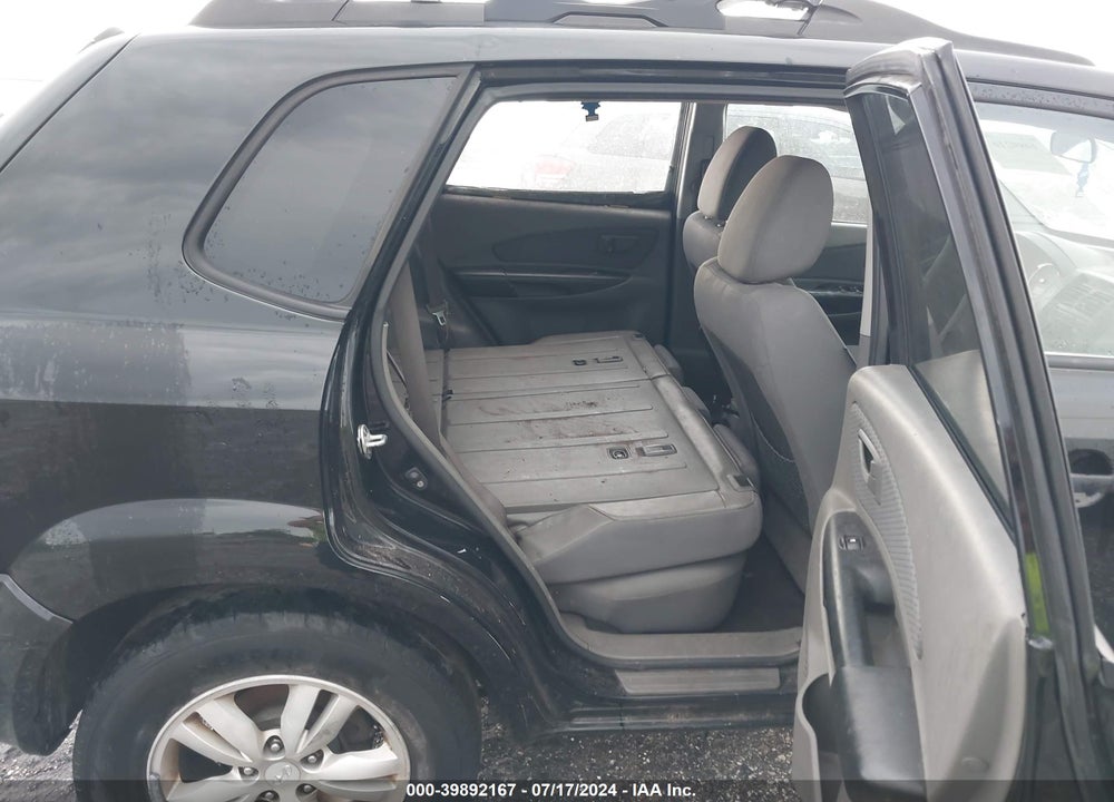 2009 HYUNDAI TUCSON GLS VIN: KM8JM12B59U043859
