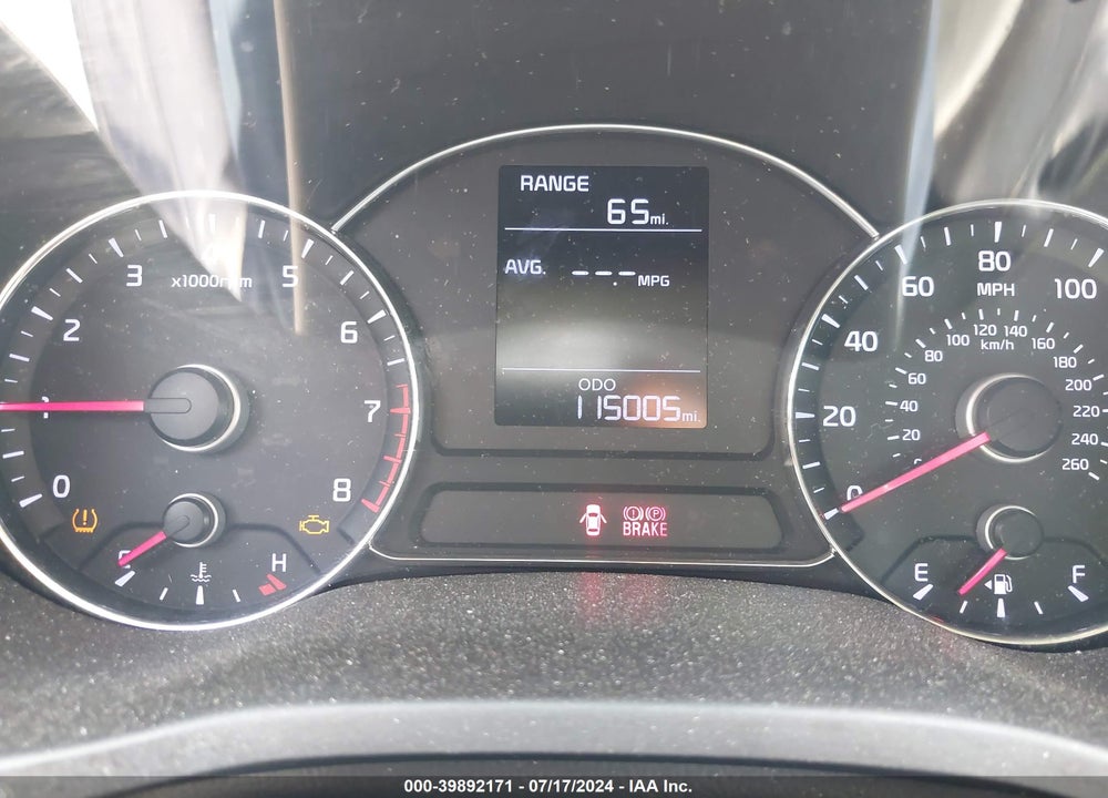 2015 KIA FORTE LX VIN: KNAFK4A69F5371729