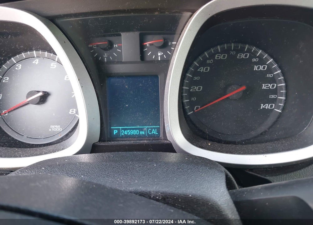 2012 CHEVROLET EQUINOX 1LT VIN: 2GNALDEK1C6366372