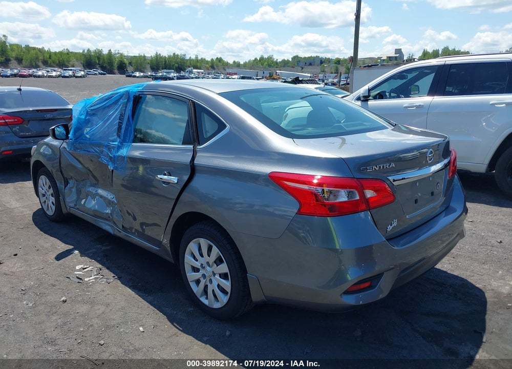 2017 NISSAN SENTRA S VIN: 3N1AB7APXHY383050