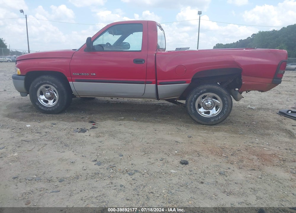 1998 DODGE RAM 1500 ST/WS VIN: 1B7HC16X5WS549369