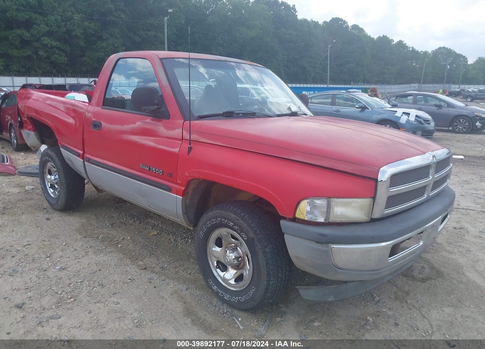 1998 DODGE RAM 1500 ST/WS VIN: 1B7HC16X5WS549369