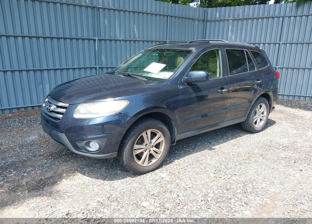 2012 HYUNDAI SANTA FE LIMITED VIN: 5XYZK3AB2CG097283