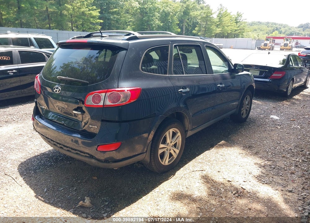 2012 HYUNDAI SANTA FE LIMITED VIN: 5XYZK3AB2CG097283