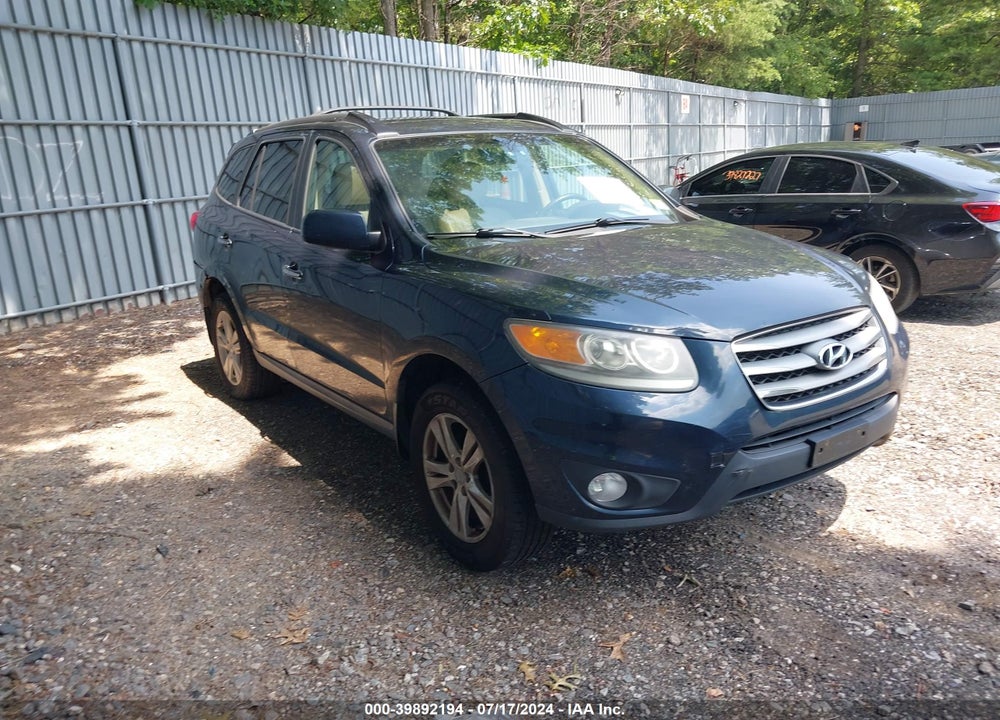 2012 HYUNDAI SANTA FE LIMITED VIN: 5XYZK3AB2CG097283