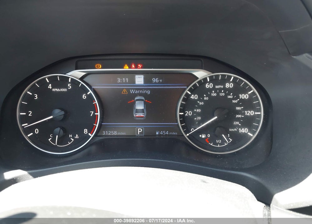 2023 NISSAN ALTIMA SV FWD VIN: 1N4BL4DV9PN303598