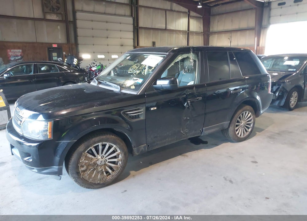 2011 LAND ROVER RANGE ROVER SPORT HSE VIN: SALSF2D42BA705744