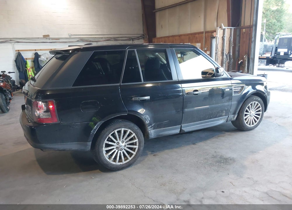2011 LAND ROVER RANGE ROVER SPORT HSE VIN: SALSF2D42BA705744