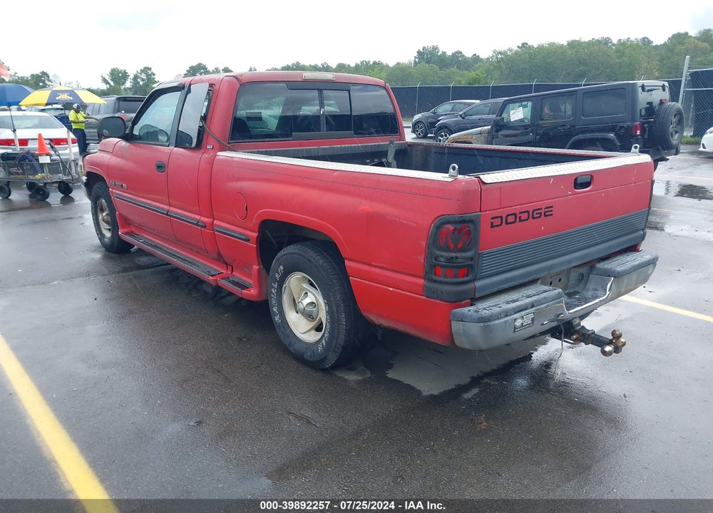 1999 DODGE RAM 1500 ST VIN: 3B7HC13Y8XM599268