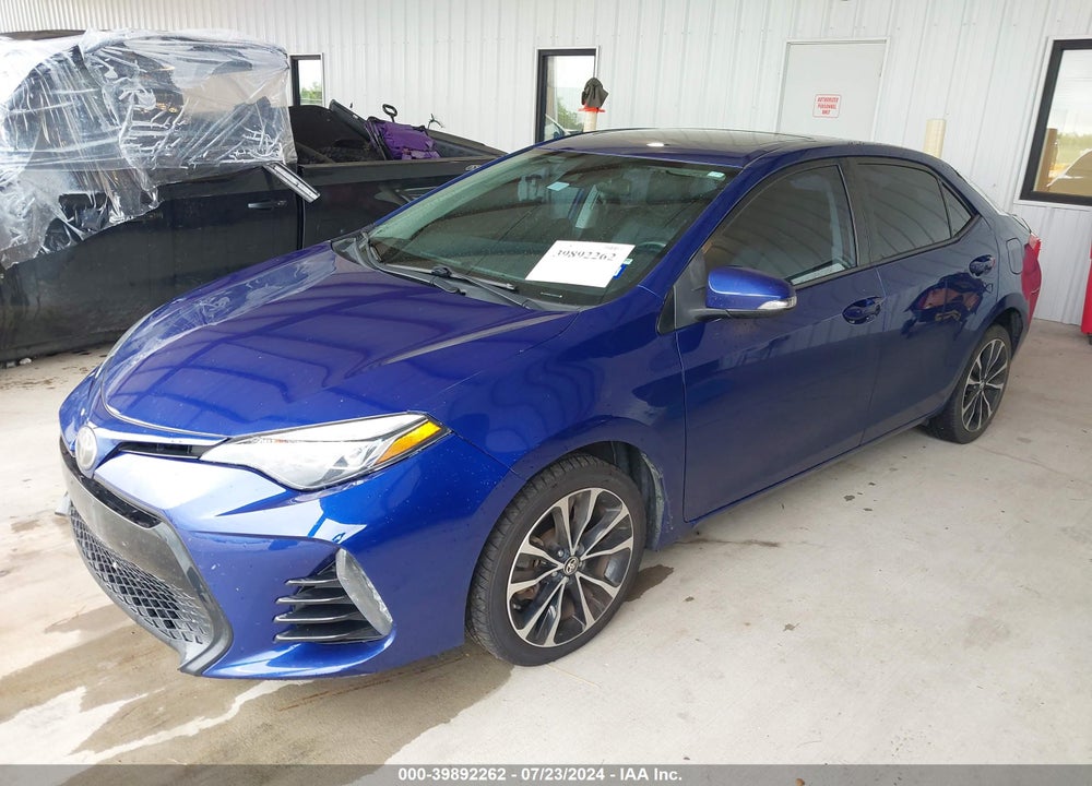 2018 TOYOTA COROLLA XSE VIN: 5YFBURHE7JP834727