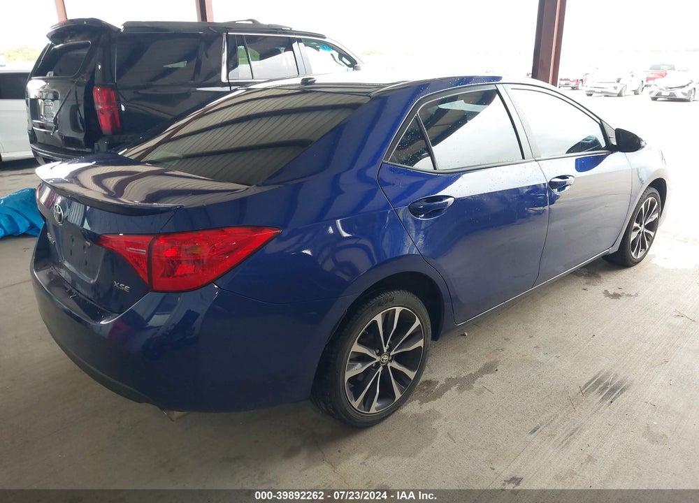 2018 TOYOTA COROLLA XSE VIN: 5YFBURHE7JP834727
