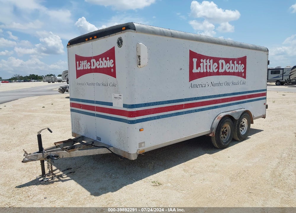 1993 WELLS CARGO --- VIN: 1WC200G21P2022634