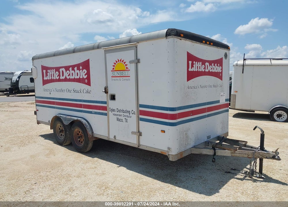 1993 WELLS CARGO --- VIN: 1WC200G21P2022634