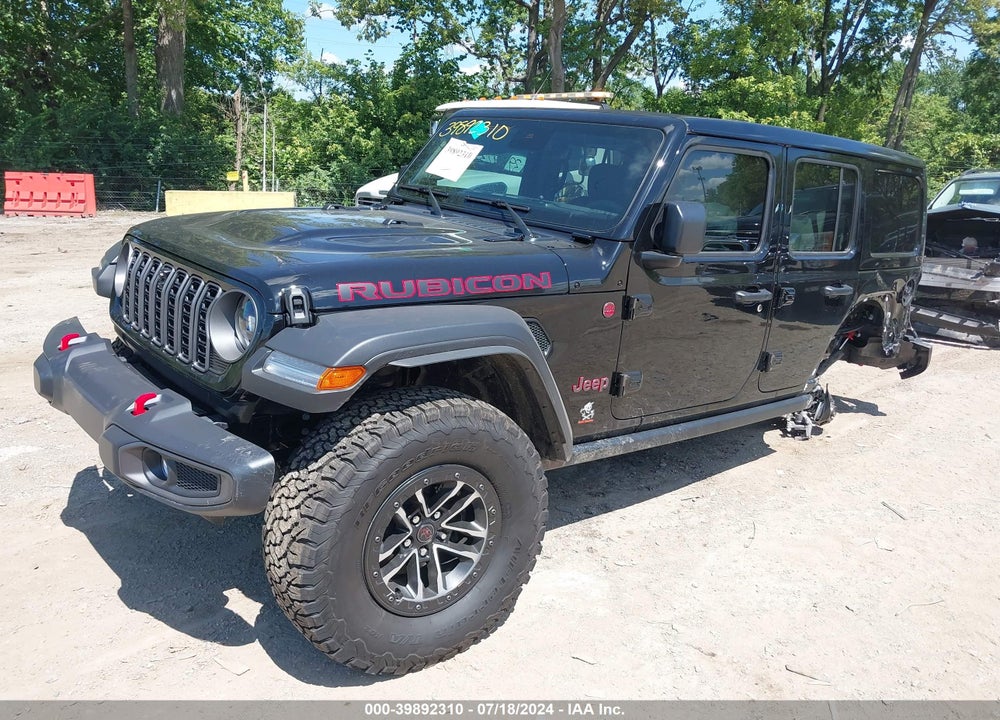 2024 JEEP WRANGLER 4-DOOR RUBICON 4X4 VIN: 1C4RJXFG2RW289054