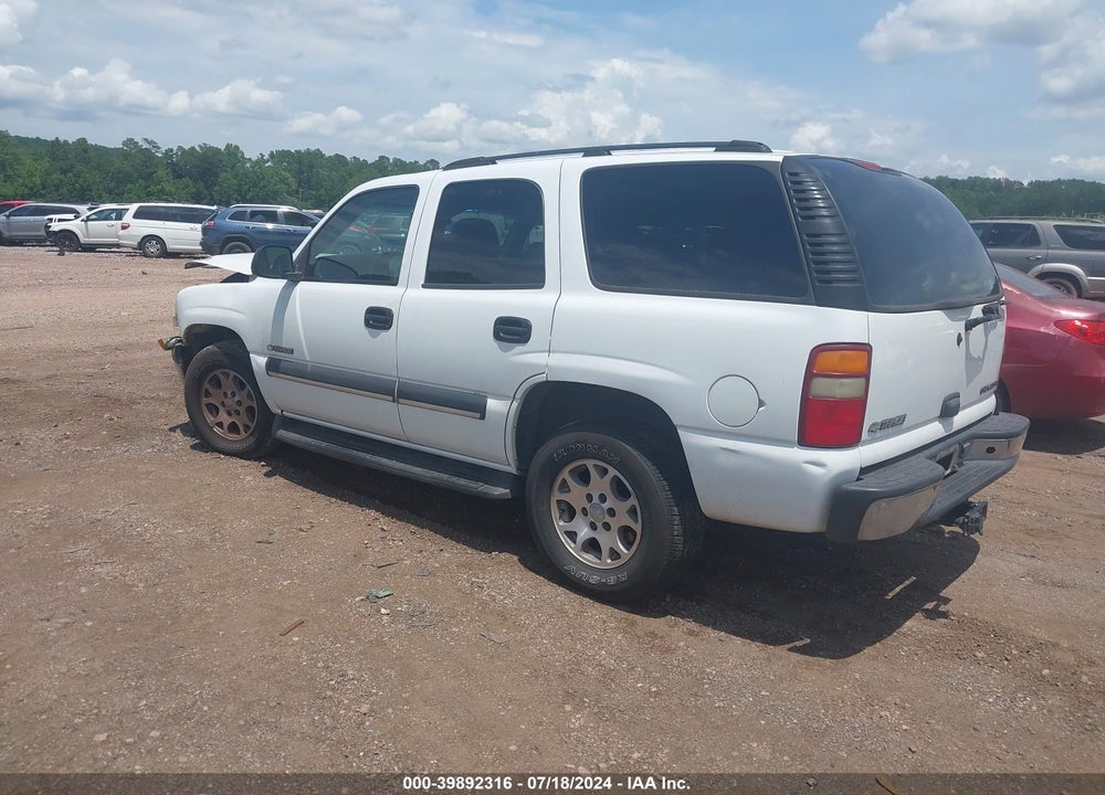 2003 CHEVROLET TAHOE LS VIN: 1GNEC13Z73R302227