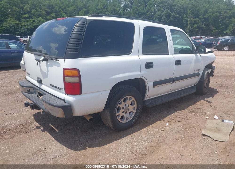2003 CHEVROLET TAHOE LS VIN: 1GNEC13Z73R302227