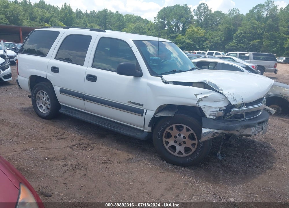 2003 CHEVROLET TAHOE LS VIN: 1GNEC13Z73R302227