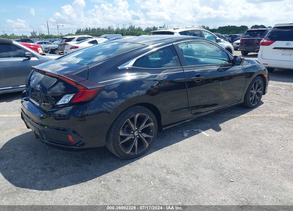 2019 HONDA CIVIC SPORT VIN: 2HGFC4B85KH300239