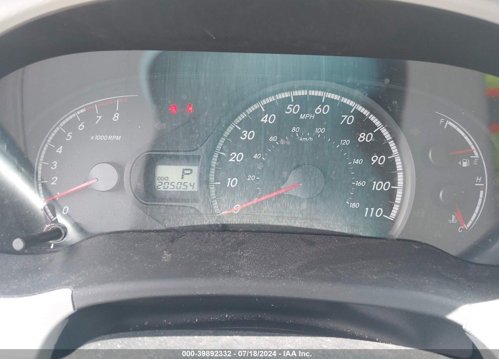 2012 TOYOTA SIENNA BASE V6 7 PASSENGER VIN: 5TDZK3DC5CS253274