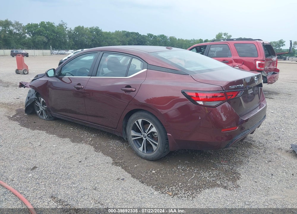 2021 NISSAN SENTRA SV XTRONIC CVT VIN: 3N1AB8CV9MY211474