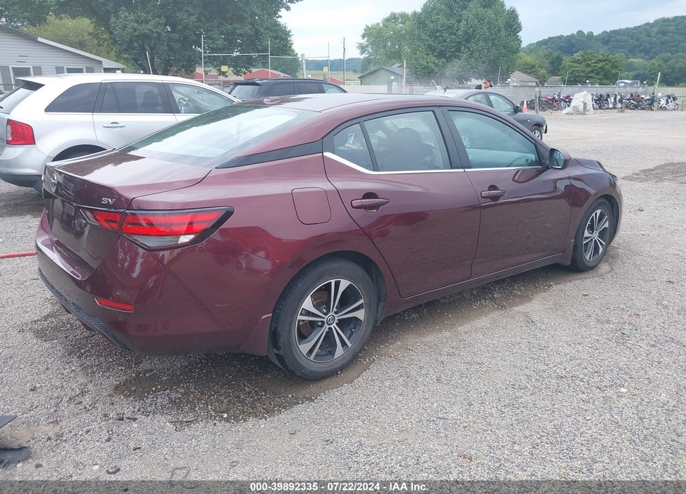 2021 NISSAN SENTRA SV XTRONIC CVT VIN: 3N1AB8CV9MY211474