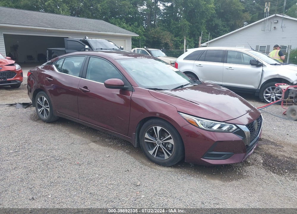 2021 NISSAN SENTRA SV XTRONIC CVT VIN: 3N1AB8CV9MY211474