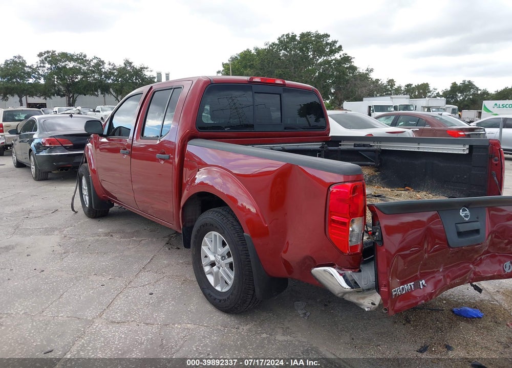 2017 NISSAN FRONTIER SV VIN: 1N6DD0ER2HN775652