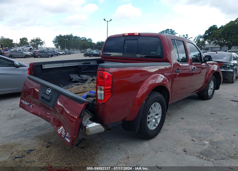 2017 NISSAN FRONTIER SV VIN: 1N6DD0ER2HN775652
