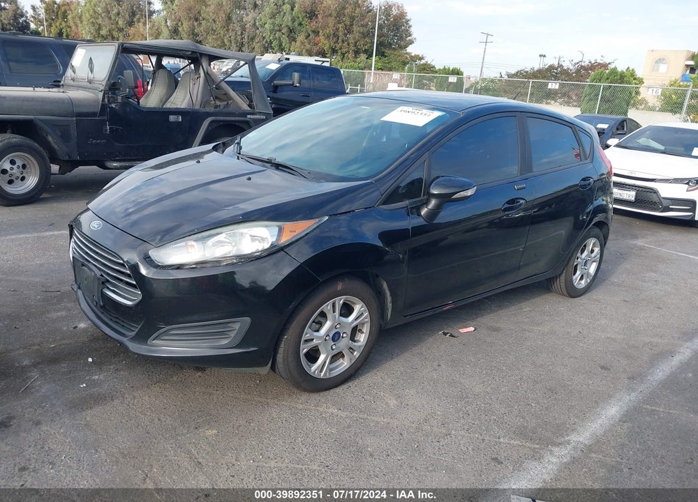 2016 FORD FIESTA SE VIN: 3FADP4EJ8GM139229