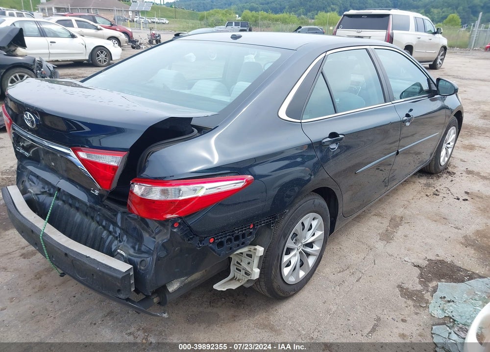 2016 TOYOTA CAMRY LE VIN: 4T4BF1FK4GR536850