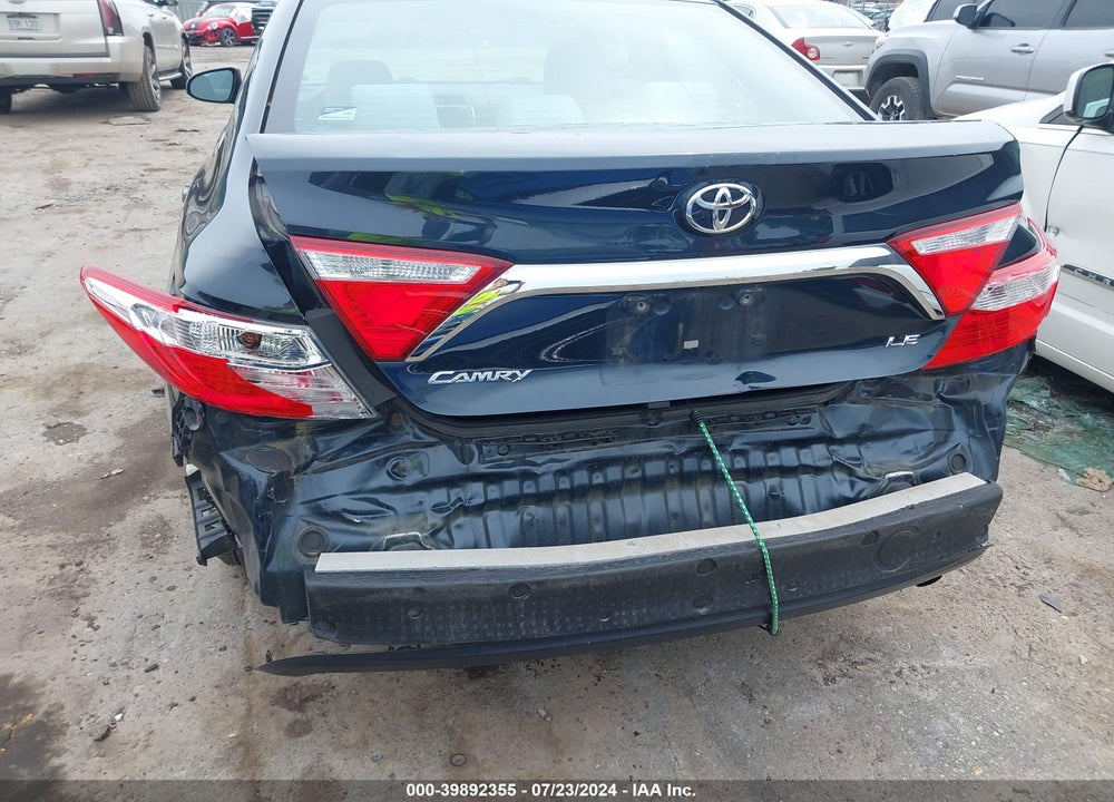2016 TOYOTA CAMRY LE VIN: 4T4BF1FK4GR536850
