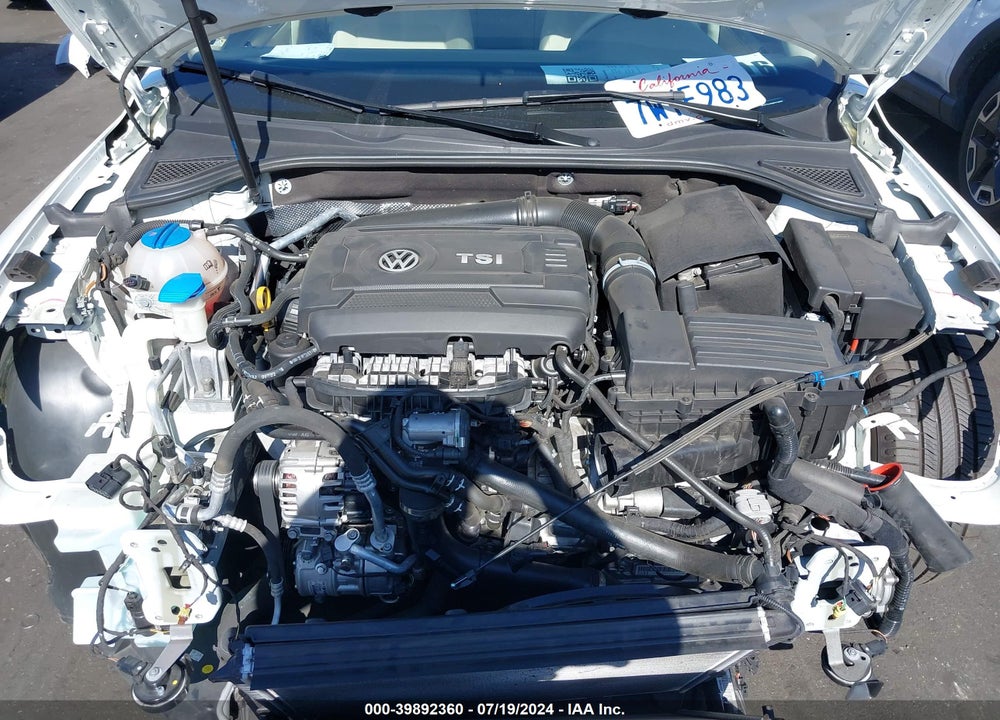 2017 VOLKSWAGEN PASSAT 1.8T S VIN: 1VWAT7A32HC010257