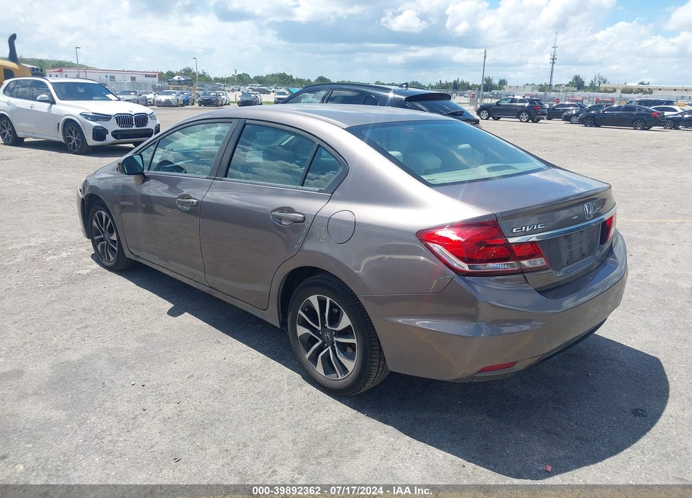 2014 HONDA CIVIC EX VIN: 19XFB2F84EE009280