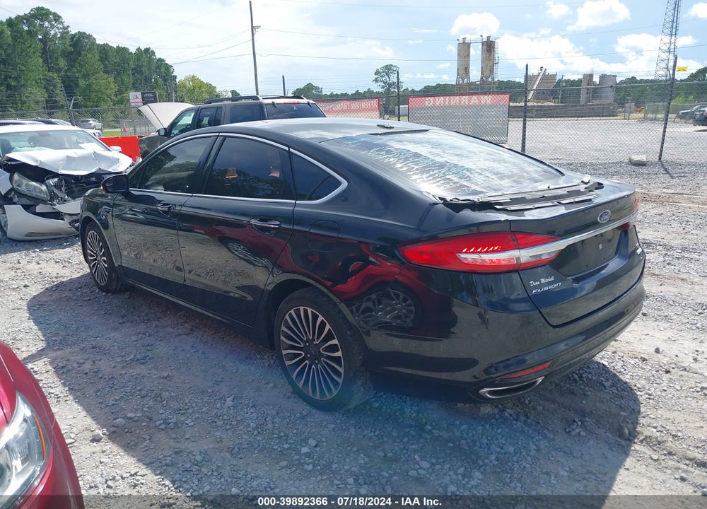 2017 FORD FUSION SE VIN: 3FA6P0H99HR292208
